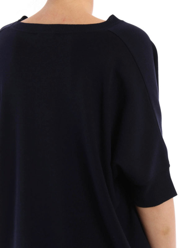 Strickpullover mit V-Ausschnitt shop online Jake Baumwolle Pulli