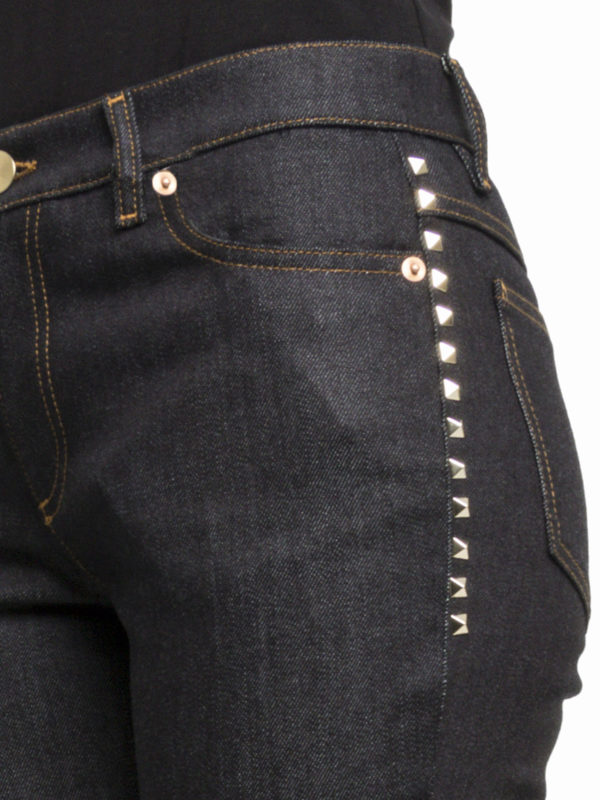 VALENTINO buy online Vaqueros Rectos Rockstud Untitled