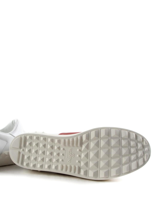 VALENTINO GARAVANI buy online Open leather sneakers