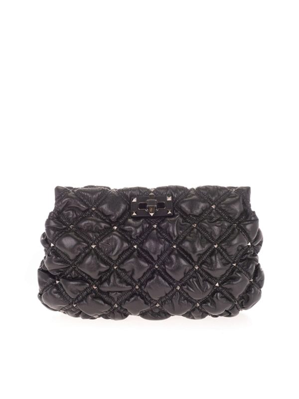VALENTINO GARAVANI: クラッチバッグ - クラッチバッグ - Spikeme