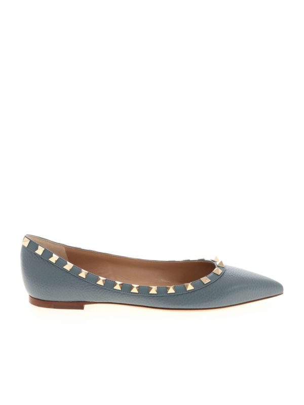 VALENTINO GARAVANI: Ballerinas - Ballerinas - Hellblau