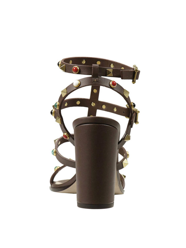 VALENTINO GARAVANI: sandali online - Sandali Rockstud Rolling