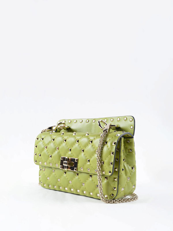 VALENTINO GARAVANI: borse a spalla online - Borsa Rockstud Spike in nappa