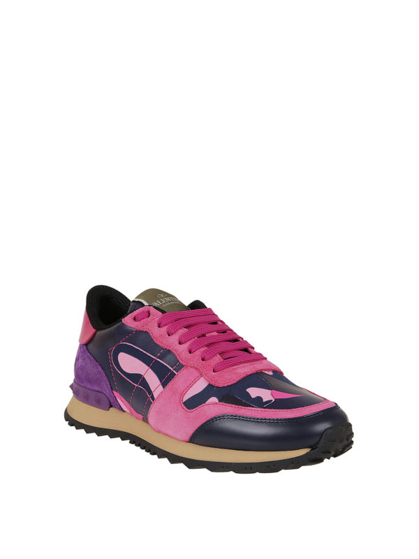 VALENTINO GARAVANI: Chaussures de sport online - Baskets - Camouflage