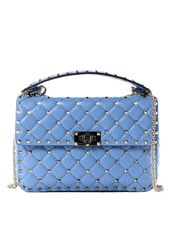 VALENTINO GARAVANI: Schultertaschen - Schultertasche - Hellblau