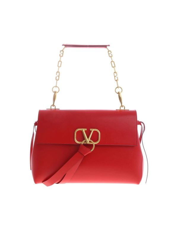 VALENTINO GARAVANI: ショルダーバッグ - ショルダーバッグ - 赤