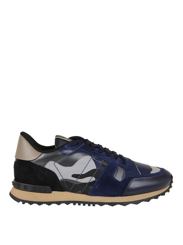 VALENTINO GARAVANI: Chaussures de sport - Baskets - Rockrunner Camouflage