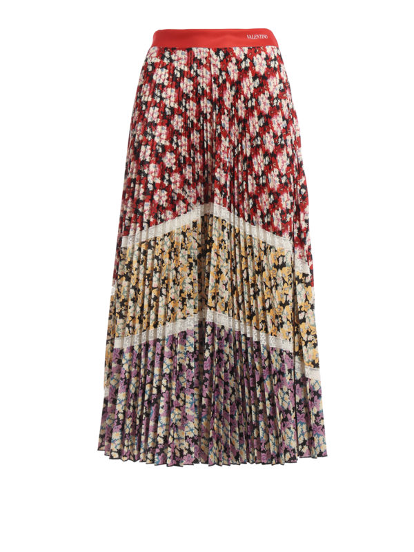 VALENTINO: Lange Röcke - Langer Rock - Bunt
