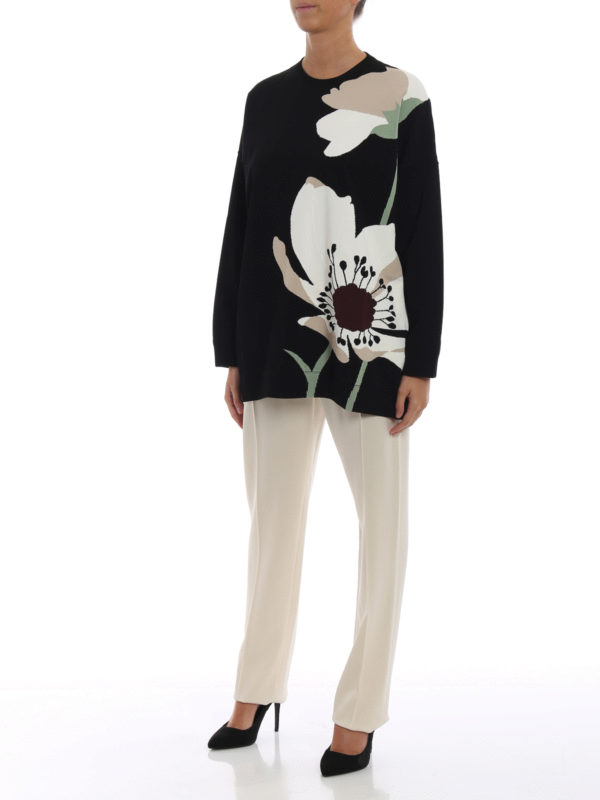VALENTINO: Pull col rond online - Pull Col Rond - Over