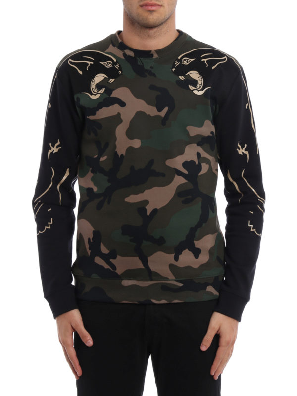 Valentino 2025 panther sweatshirt