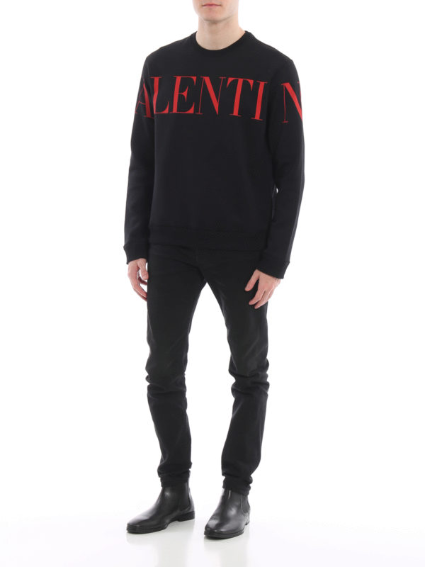 VALENTINO: Sweatshirts & Pulls online - Sweat-Shirts - Noir