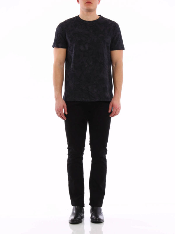 VALENTINO: t-shirts online - Butterfly pattern T-shirt