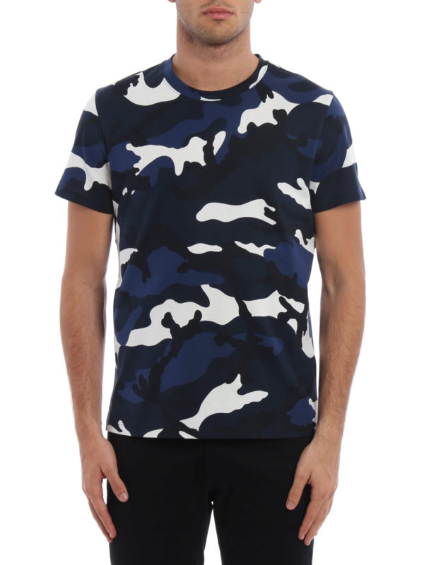 VALENTINO: T-shirts online - T-Shirt - Blau