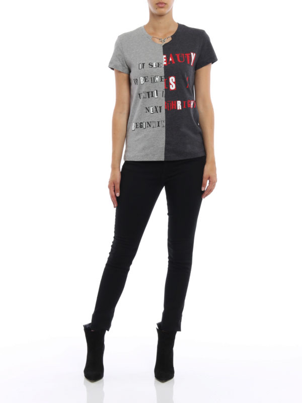 VALENTINO: t-shirts online - Jamie Reid cotton T-shirt