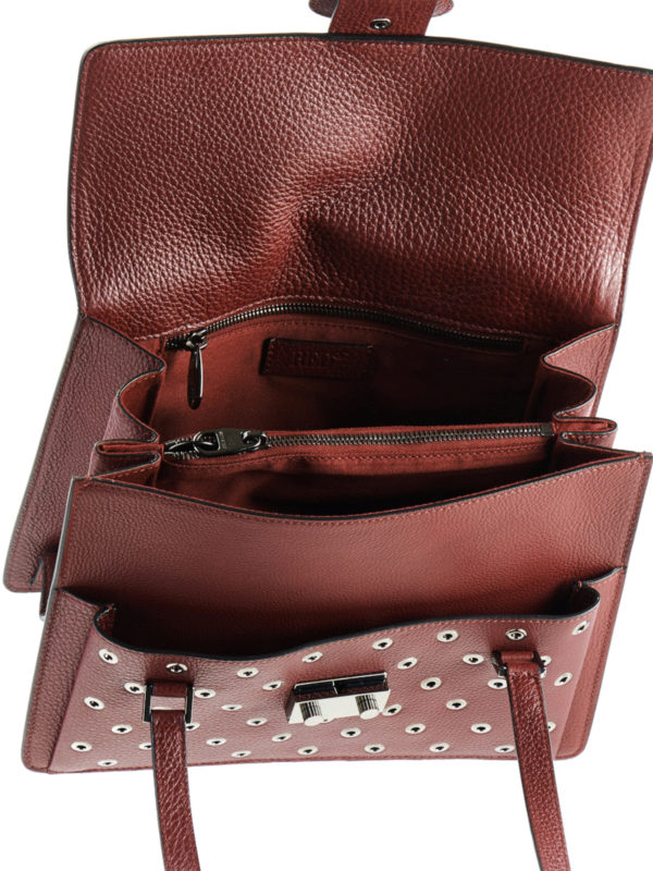 VALENTINO RED buy online Borsa  in pelle con occhielli