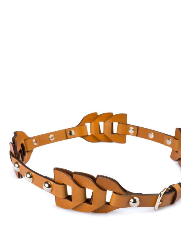 VALENTINO RED: cinture online - Cintura Threads in pelle