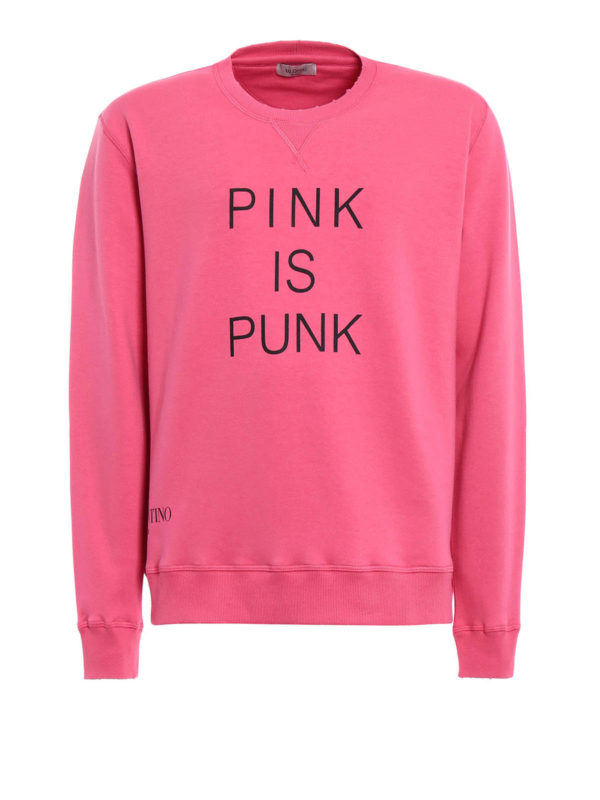 VALENTINO: Sweatshirts und Pullover - Sweatshirt - Pink