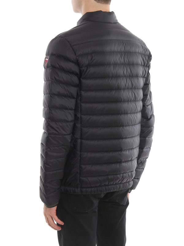 Verglas black down puffer jacket shop online: ROSSIGNOL