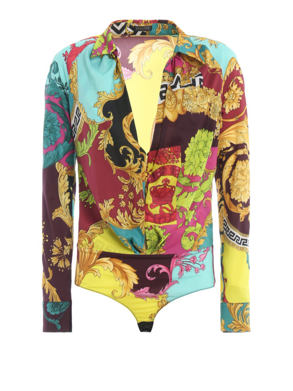 VERSACE: Blusen - Bluse - Bunt