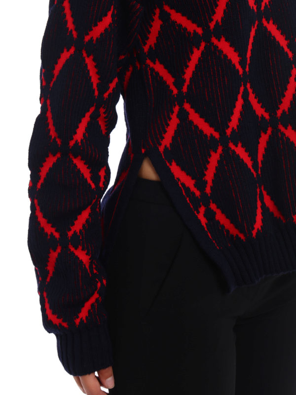 VERSACE buy online Rundhalspullover - Blau