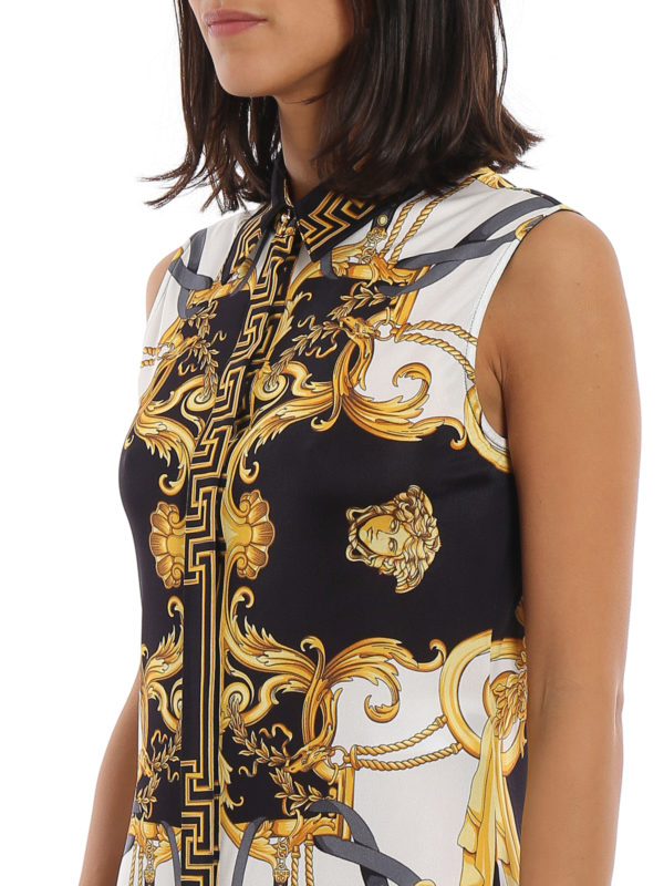 VERSACE buy online Vestido Midi - Barocco Rodeo