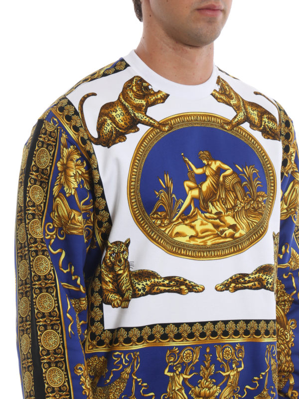 VERSACE buy online Sweatshirt - Blau