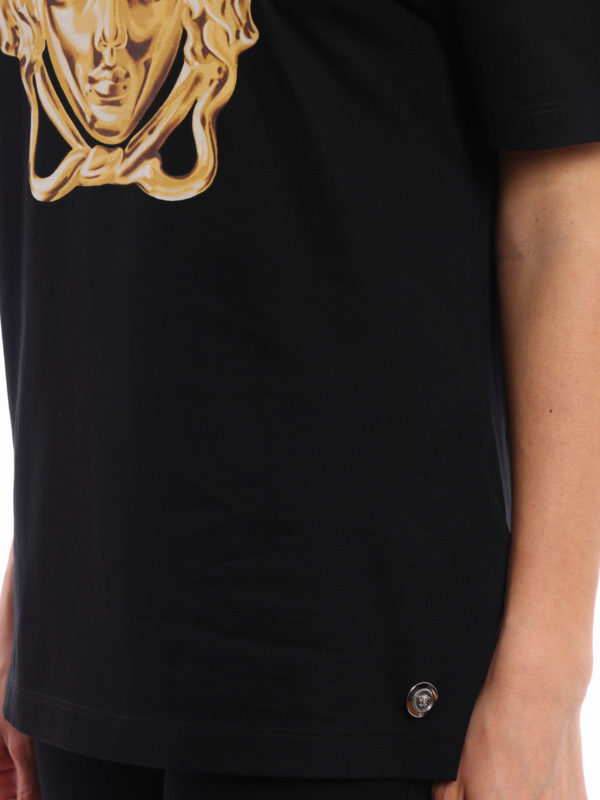 VERSACE buy online Camiseta Negra Para Mujer