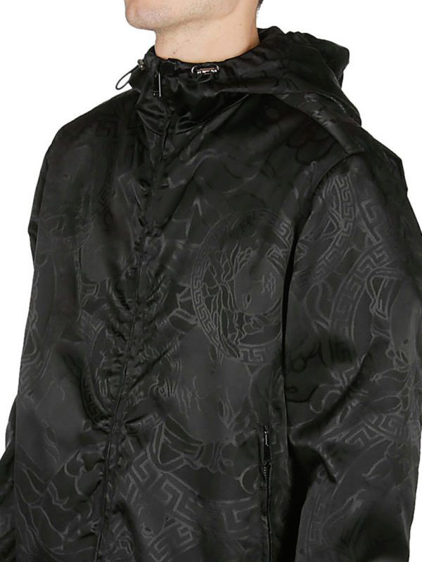 VERSACE buy online Medusa pattern nylon jacket