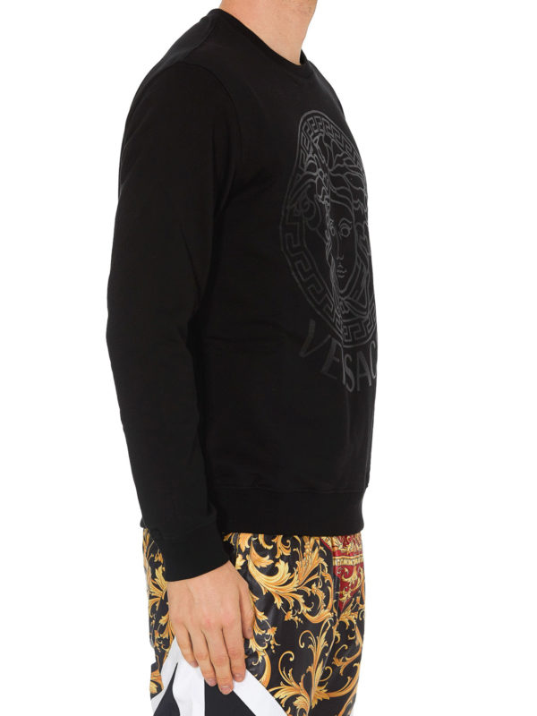 VERSACE buy online スウェットシャツ/セーター - 黒