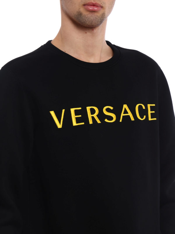 VERSACE buy online Sweatshirt - Schwarz
