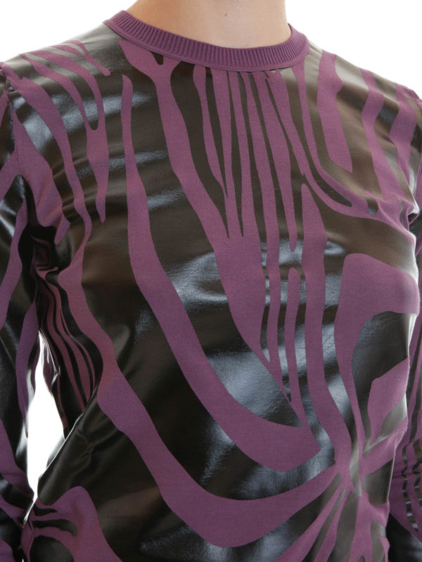 VERSACE buy online Zebra pattern sweater