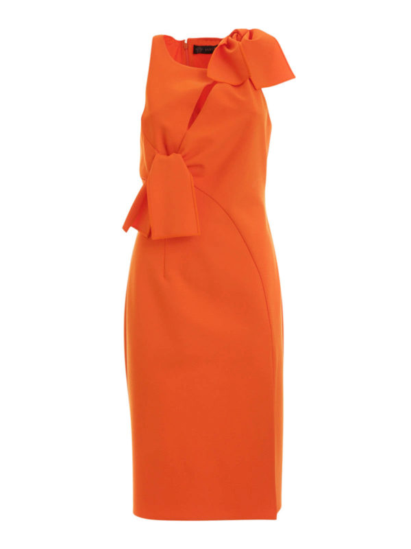 VERSACE: Cocktailkleider - Cocktailkleid - Orange