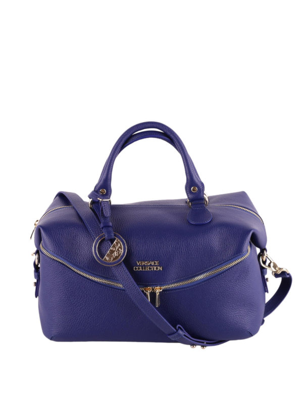 VERSACE COLLECTION: Sacs bowling - Sac De Bowling - Bleu