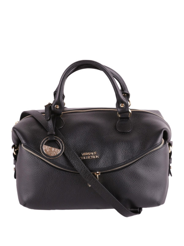 VERSACE COLLECTION: Cofres - Bolsa De Bowling - Negro