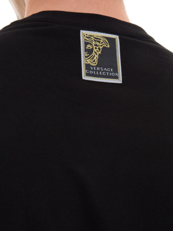 VERSACE COLLECTION buy online Camiseta Negra Para Hombre