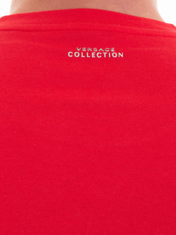 VERSACE COLLECTION buy online Half Medusa Head red T-shirt