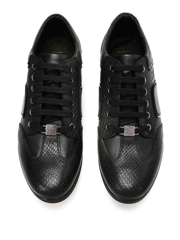 VERSACE COLLECTION buy online Python sneakers