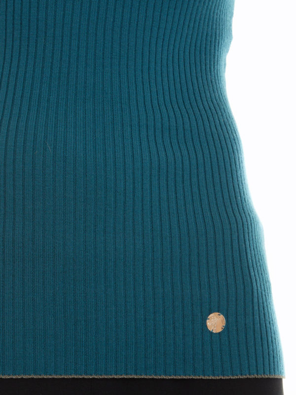VERSACE COLLECTION buy online Pull Col Roulé Et Polo Bleu