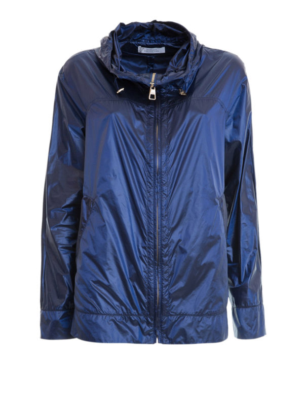VERSACE COLLECTION: casual jackets - Hooded windbreaker