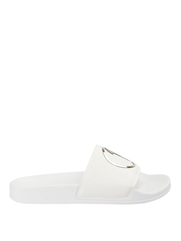 VERSACE COLLECTION: ビーチサンダル - ビーチサンダル - 白