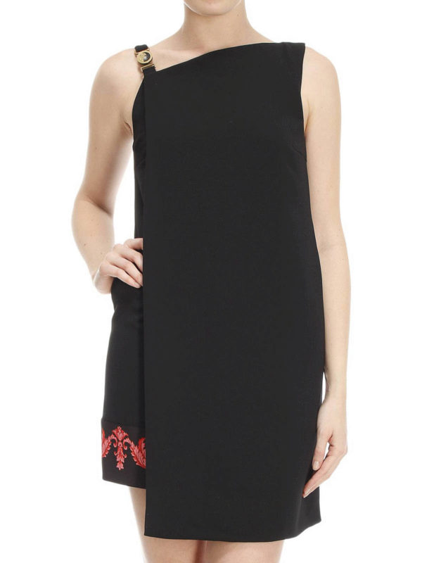 versace asymmetrical dress Versace Asymmetric Cutout Dress – Recess main image 1