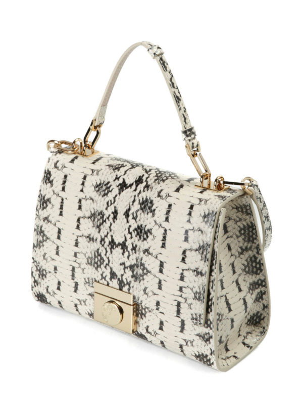 VERSACE COLLECTION: cross body bags online - Python print crossbody
