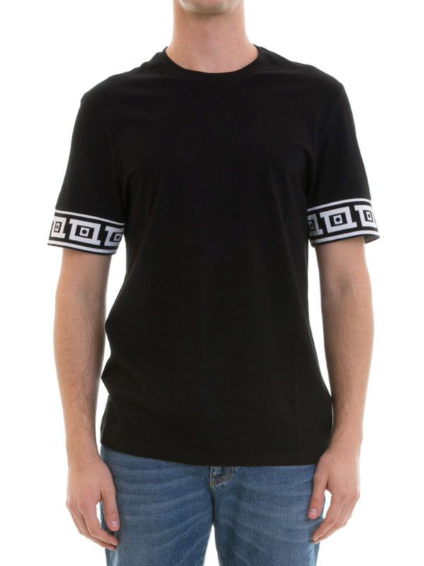VERSACE COLLECTION: Camisetas online - Camiseta Negra Para Hombre