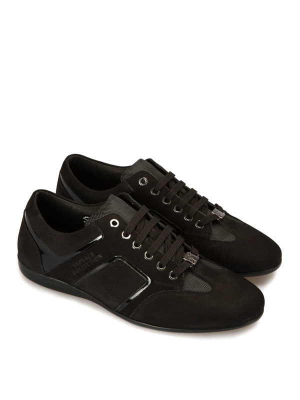 VERSACE COLLECTION: Chaussures de sport online - Baskets - Noir