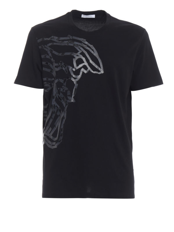 VERSACE COLLECTION: T-shirts - T-Shirt - Schwarz