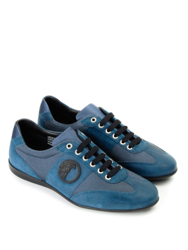 VERSACE COLLECTION: Sneaker - Sneaker Fur Herren - Hellblau