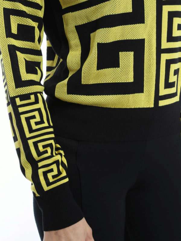iKRIX VERSACE: Pullover mit griechische Muster