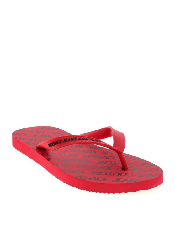 Versace Jeans Couture: ビーチサンダル online - ビーチサンダル - 赤