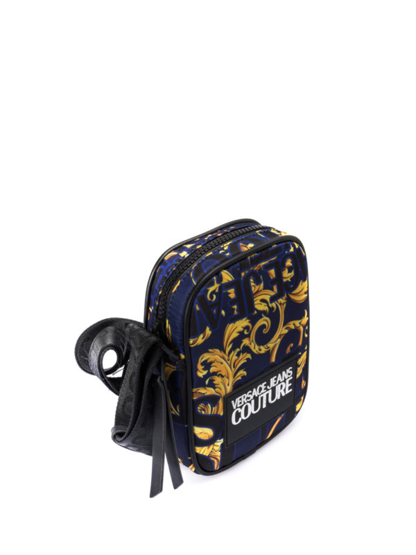 VERSACE JEANS: クロスボディバッグ online - クロスボディバッグ - ブルー