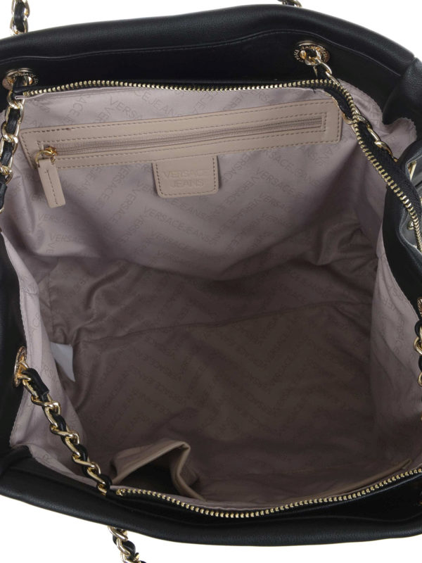 Versace Jeans tote bag shop online: VERSACE